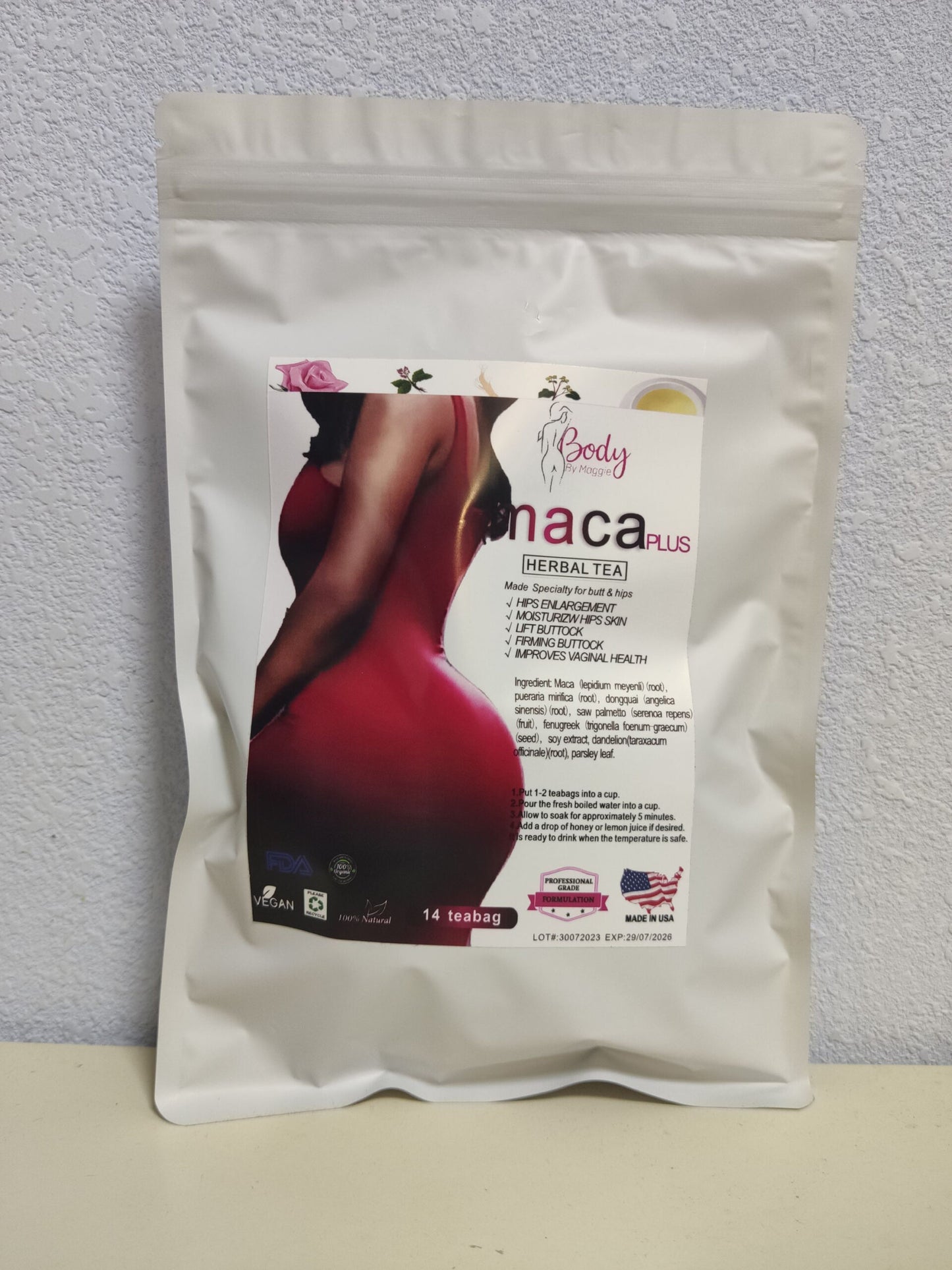 Booty butt tea Maca